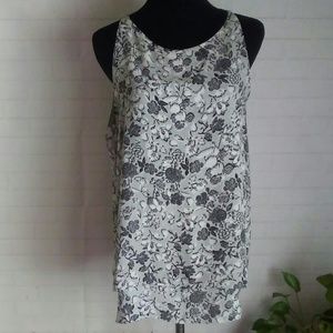 Emma & Olivia Floral Blouse Sleeveless